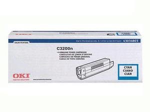 Original Okidata 43034803 Oki Cyan Toner For C3200n - 1.5k Yield