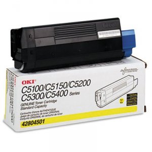 Original Okidata 365594 Type C6 - Toner Cartridge - Yellow - 3,000 Pag