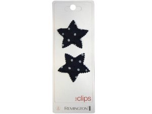 Bulk CA584 Denim Star Hair Clips