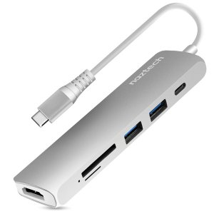 Naztech 14112 Allnone Usb-c Adptr Slv