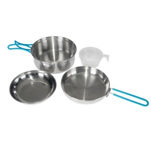 Stansport 361-100 1 Prsn Cook Set Stnls