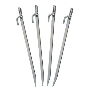 Stansport 812-4 4pk 12in Tent Stakes