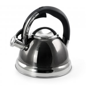 Mr 124939.01 Mr. Coffee Kelton 2 Quart Stainless Steel Whistling Tea K