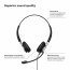 Epos 508368 Sc 665 Usb-c  Double-sided Wired Headset With Both 3.5 Mm 