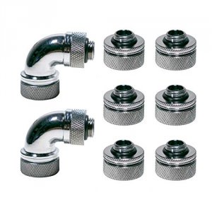 Thermaltake CL-W260-CU00SL-A Compression Fitting Kit Chrome