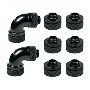 Thermaltake CL-W260-CU00BL-A Compression Fitting Kit Black