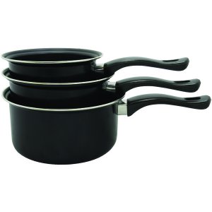 Brentwood BSP-161820 1.523qt Saucepn Set Blk