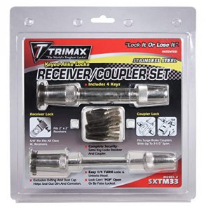 Trimax SXTM33 Stainless Sxt3 58 Receiver  Sxtc3 3-12 Span Coupler Lock