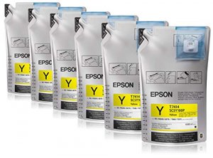 Original Epson T741420 Ultrachrome Ds Ink Yellow 6x1l