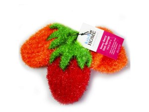 Bulk HP253 3 Pack Strawberry Sponges In Red, Orange And Orange