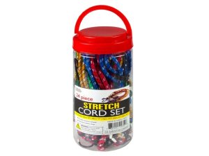 Bulk MS111 24 Pack Heavy Duty Stretch Cord Set