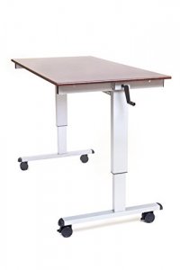 Luxor STANDUP-CF60-DW 60 High Speed Crank Adjustable Desk