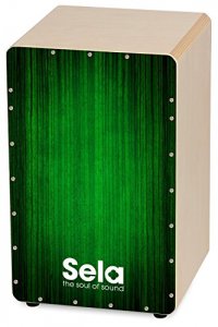 Sela SE053 Varios Cajon Drum, Green