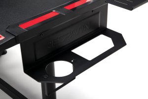 Ofm RSP-3010-RED Respawn Height Adjust Gaming Desk Red