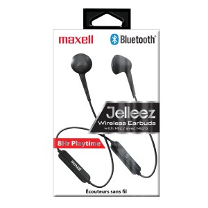 Hitach 198018 Jelleez Wrls Bt Earbud Blk 8hr