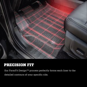 Husky 99511 Floor Mats For 2015 Prius - Front  Second Seat Black