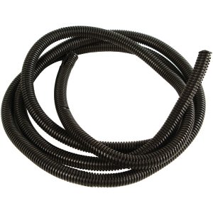 Wirthco 27071 34 Inch Black Split Loom Tubing - 100 Feet