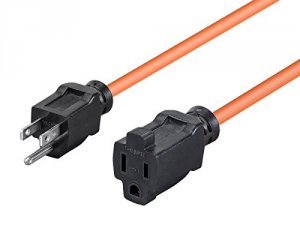 Monoprice 13843S Extension Cord - Outdoor Nema 5-15p To Nema 5-15r, 16