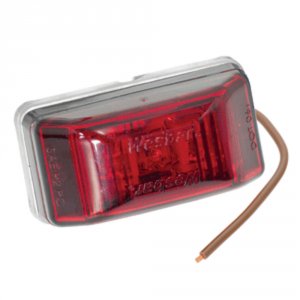 Wesbar 401566 Waterproof Led Clearanceside Marker Light 99 Seriesclear