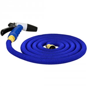 Hosecoil HCE25K Expandable 25' Hose With Nozzle  Bagthe Expandable Hos