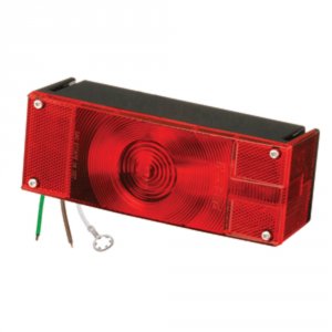 Wesbar 403076 Waterproof, Over 80 Low Profile Tail Light - 7-function,