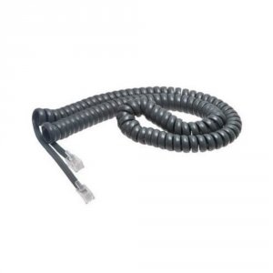 Cisco HCCH0212 12ft Telephone Handset Cord - Charcoal