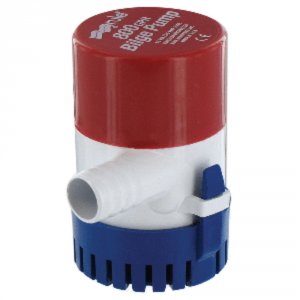 Rule 21R 800 Gph Round Non-automatic Bilge Pump - 24vfeatures:gas Resi