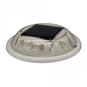 Hydro C1R Round Solar Dock, Deck Amp; Pathway Light - Red