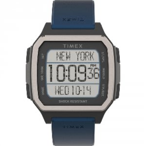 Timex TW5M28800JV Command Urban 47mm - Black Case With Blue Strapfeatu