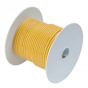 Ancor 112902 Yellow 6 Awg Tinned Copper Wire - 25'