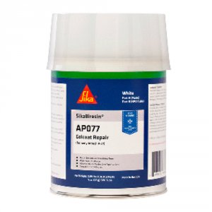 Sika 611547 Biresinreg; Ap077 + Bpo Cream Hardener - White - Quart