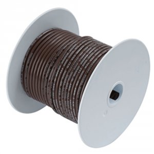 Ancor 108225 Brown 10 Awg Tinned Copper Wire - 250'