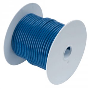 Ancor 100150 Dark Blue 18 Awg Tinned Copper Wire - 500'