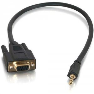 C2g 02445 1.5ft Db9 Female To 3.5mm Male Adapter Cable