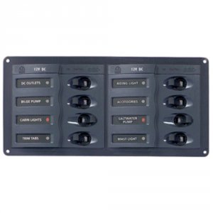 Bep 901H Dc Panel - 8-way - Horizontal Uses The Highest Quality Materi