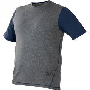 Rawlings HSS-GR/N-90 Adult Hurler Performance Short Sleeve Shirt Is Th