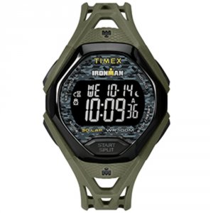 Timex TW5M23900JV Ironman Sleek 30 Full Resin Strap Watch - Greenblack