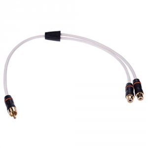 Fusion 010-12622-00 Performance Rca Cable Splitter - 1 Male To 2 Femal