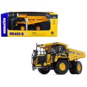 First 50-3387 Brand New 150 Scale Diecast Model Of Komatsu Hd605-8 Dum