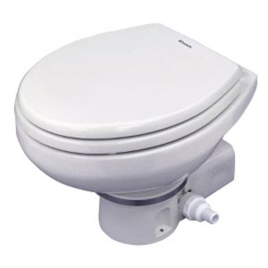 Dometic 9108832318 Masterflush 7160 White Electric Macerating Toilet W