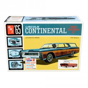 Amt AMT1081 Brand New 125 Scale Plastic Model Kit Of 1965 Lincoln Cont