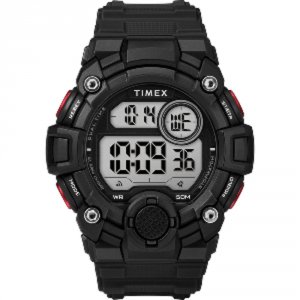 Timex TW5M27600JV Men's A-game Dgtl 50mm Watch - Blackredthe Future Of