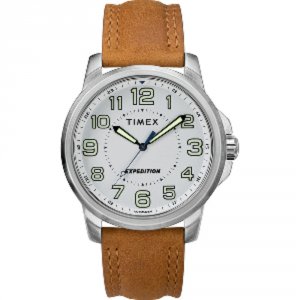 Timex TW4B16400JV Men's Expeditionreg; Metal Field Watch - White Dialb