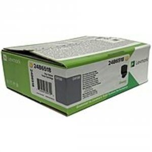 Original Lexmark 24B6518 Toner Cartridge - Yellow - Laser - 10000 Page