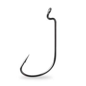 Mustad 37177NP-BN-1/0-5U The  Mega Bite Wide Gap Offset Shank Hook Is 