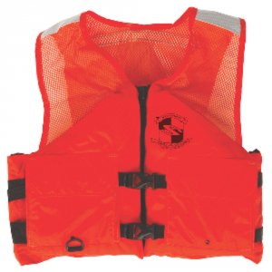 Stearns 2000011413 Work Zone Geartrade; Life Vest - Orange - Xx-larger