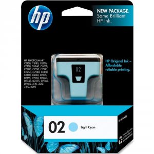 Original Hp CB283W Hp  02 Series Standard Yield Ink Cartridge - Light 