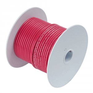 Ancor 117502 Red 20 Awg Tinned Copper Battery Cable - 25'