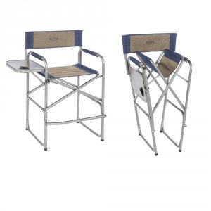 Kamp-rite CC125 The High Back Directors Chair Offers A Higher Seat Hei