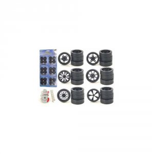 Generic 2003B Brand New 124 Scale Wheels And Tires And Rims Multipack 